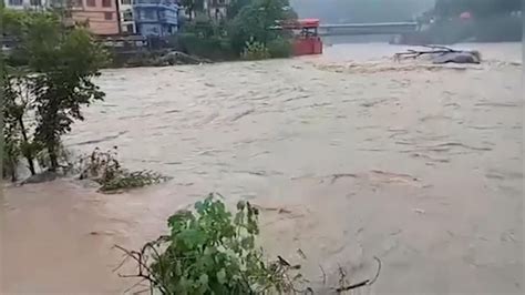 Floods And Landslides Leave Dozens Dead In India World News Sky News