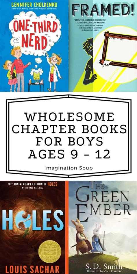Wholesome Middle Grade Chapter Books For Boys