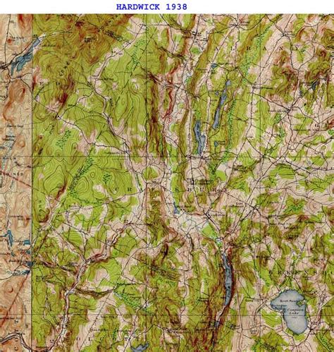 Craftsbury Vt 1930 1938 Usgs Old Topo Map Town Composite Old Maps