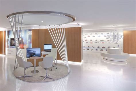 Beautiful Use Of White Light By Mindseye Architectural Lighting Design At The Bmw Showroom In