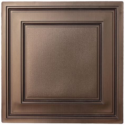 Get free shipping on qualified bronze ceiling tiles or buy online pick up in store today in the building materials department. Stratford| Vinyl Ceiling Tiles| Bronze Faux Tin Ceiling Tiles