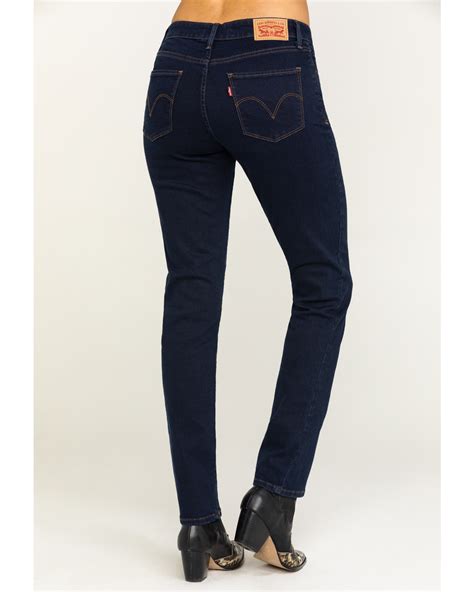 Levis Womens Classic Dark Wash Skinny Jeans Sheplers