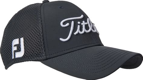 Titleist Mens Sports Mesh Fitted Golf Hat