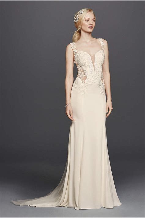 Wedding dresses └ wedding & formal wear └ specialty └ clothing, shoes & accessories all categories antiques art automotive baby books business & industrial cameras & photo cell phones & accessories clothing, shoes & accessories coins lace tulle wedding dresses. Beaded Lace and Tulle Ball Gown Wedding Dress | David's Bridal
