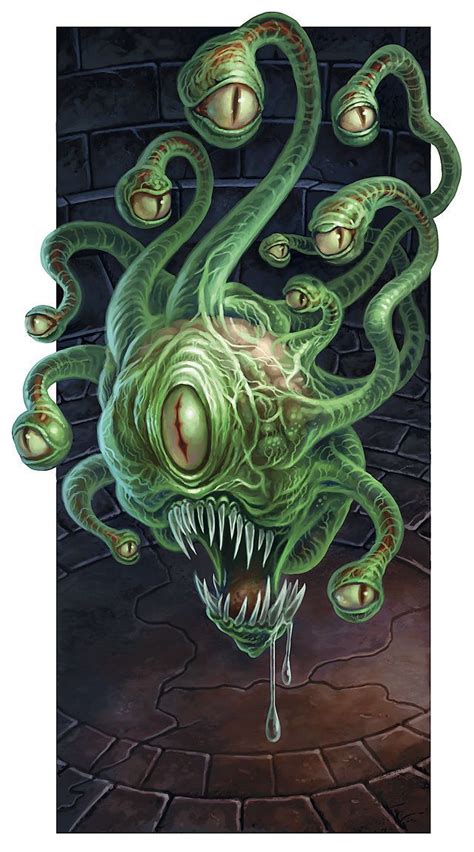 Beholder Beast Creature Fantasy Monster Fantasy Creatures