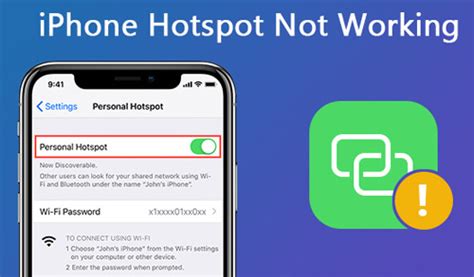 What to do if personal hotspot not working on iphone? 5 Solutions to iPhone Hotspot Not Working