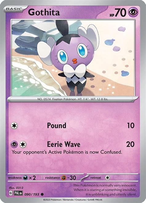 Gothita Pokémon Myp Cards