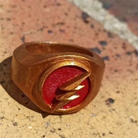 3d Print Of The Flash Ring By Ironfitz