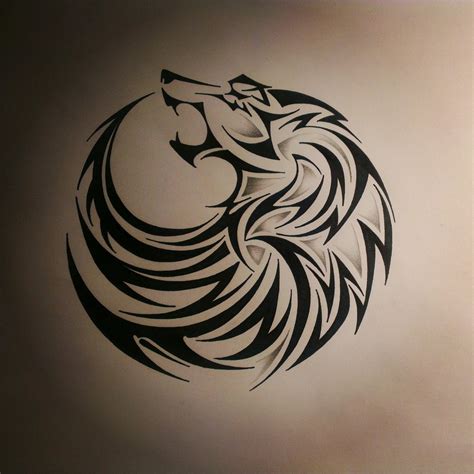 It's an evil looking skull tattoo. Wolf Tattoos Design Ideas Pictures Gallery