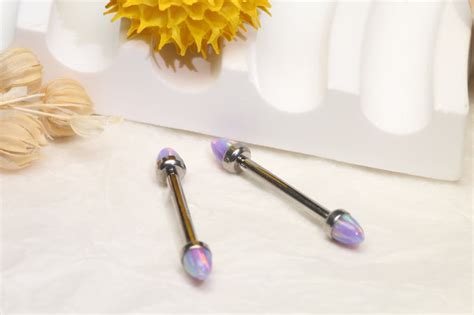 Gauge Nipple Rings For Women Nipple Barbells G Solid Titanium