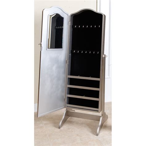 From Revvvd Buy Auston Solid Wood Jewelry Armoire With Mirror Revvvd