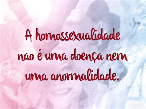 Sexualidade Humana O Que é A Homossexualidade