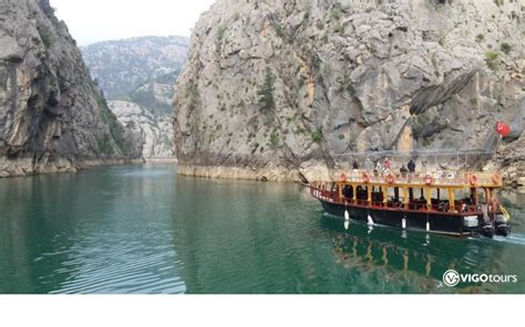 Boat Tour In Green Canyon Turkey Side Excursions Vigo Tours