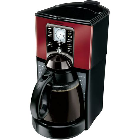 Mr Coffee Ftx Series 12 Cup Programmable Coffee Maker Black Ftx49 Np