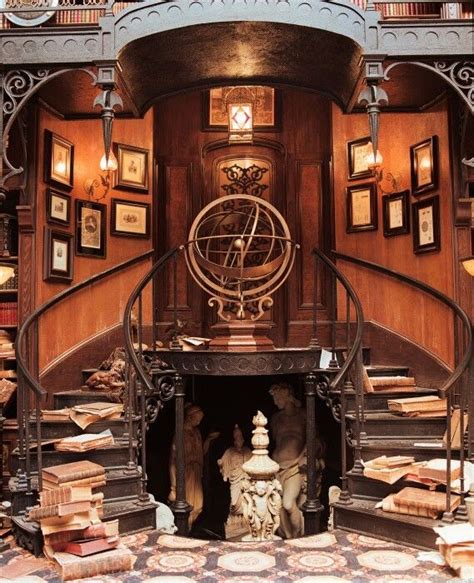 Cool Staircase Libraries Steampunk House Steampunk Interior