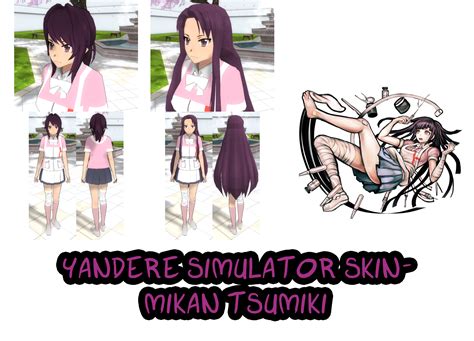 Yandere Simulator Mikan Tsumiki Skin By Imaginaryalchemist On Deviantart