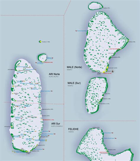¿qué lugares ofrecen las mejores opciones de islas en maldivas para niños y familias? Maldivas Mapa Cidades