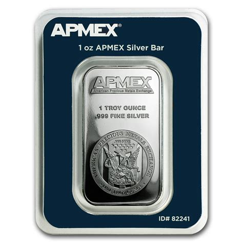 Apmex 1 Oz Silver Bar Apmex In Tep Package