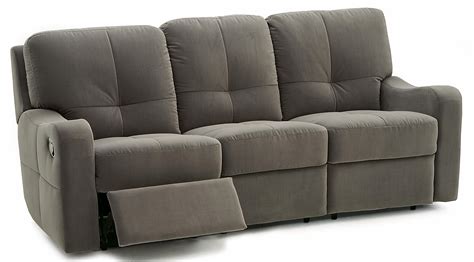 Palliser National Contemporary Sofa Recliner With Sloped Track Arms