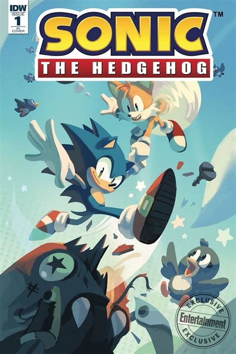Variant Cover For Idw Sonic Issue 1 Revealed Art By Nathalie