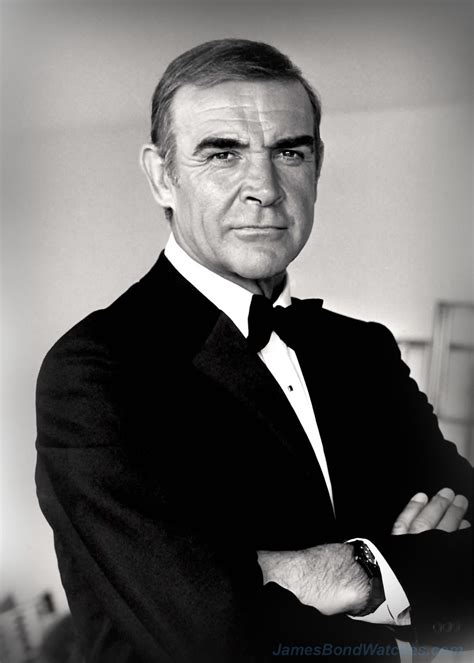 Which james bond movies did sean connery act in? Publicity still featuring "Never Say Never Again" watch ...