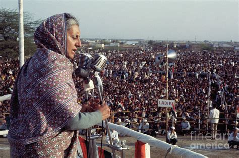 Maybe you would like to learn more about one of these? Prime Minister Indira Gandhi Addressing Photograph by Bettmann