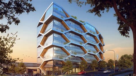 Vancouver Approves ‘cellular Timber Building That Resembles A Honeycomb
