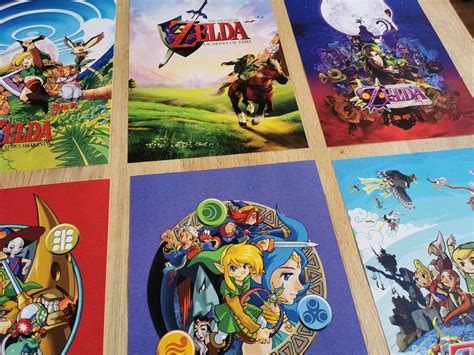 The Legend Of Zelda Custom Box Art A3 420x297mm Or 11x14 Etsy