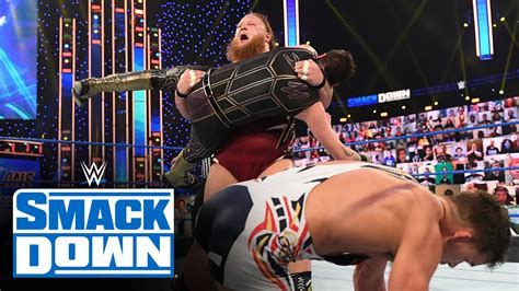 Eight Man Tag Team Match Smackdown March Youtube
