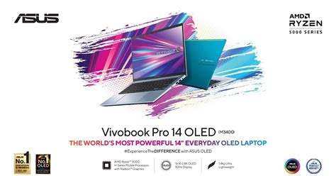 Review Asus Vivobook Pro 14 Oled M3400 Laptop Dengan Prosesor Kencang