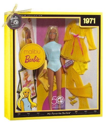 Barbie My Favorite Time Capsule Malibu 50th Anniversary Collector Doll