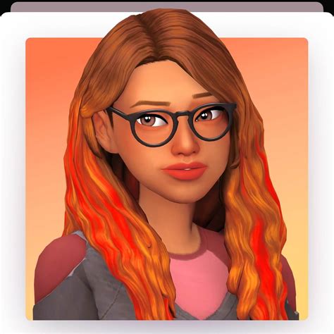 Sims 4 Diwa Hair By Marso Sims Sims 4 Game Mods Sims 4 Mod Hair