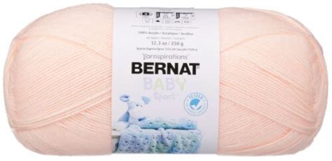 Bernat Baby Sport Big Ball Yarn Solids Peach Blossom 1 Count