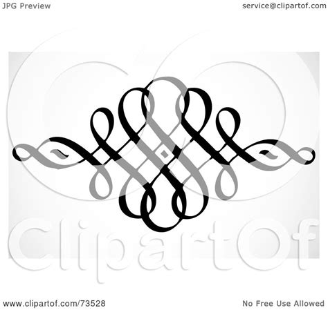 Royalty Free Rf Clipart Illustration Of A Black And White Intricate