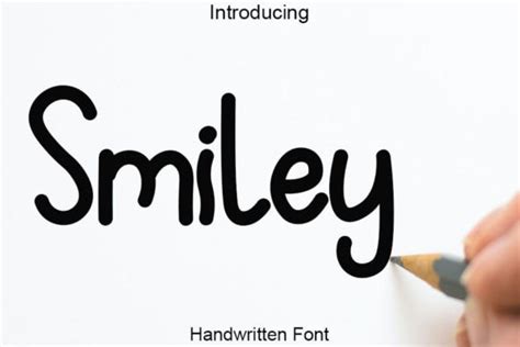 Smiley Font By Putrasyahreza Creative Fabrica