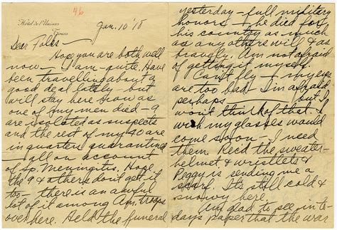 Lt. Eugene Scroggie’s Letter Home > National Museum of the United