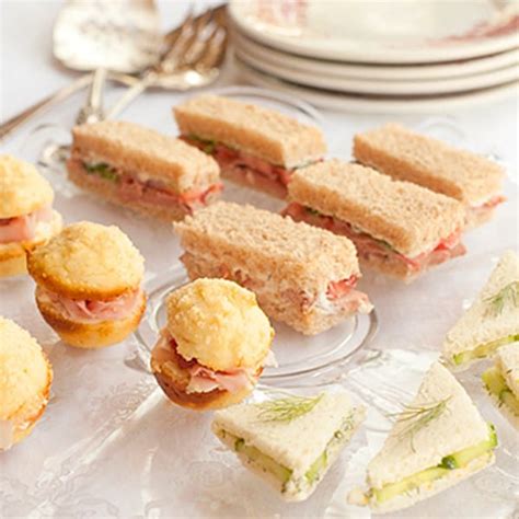 Tea Sandwiches Three Ways From Never Enough Thyme