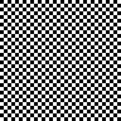 Checkered Black And White Illustration Useful As A Background Stock