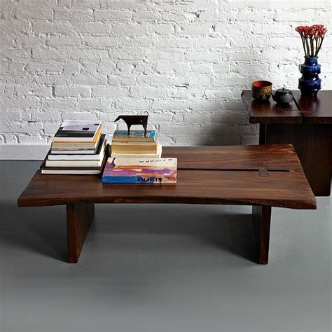 It helps if your table is propped up higher to do this. Raw Edge Coffee Table - Modern - Coffee Tables - by West Elm