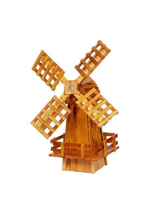 Do you need a quick diy gift? Small Dutch Wooden Windmill by Dutchcrafters Amish Furniture