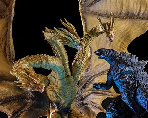 Action Figure Ghidorah Godzilla 2 Rei Dos Monstros King Of Monsters