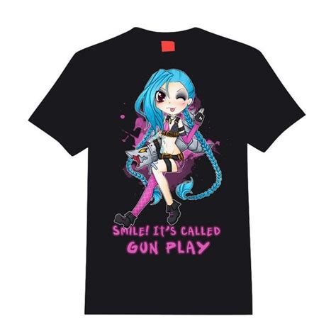 Jinx T Shirt League Of Legends By Linkitty On Etsy