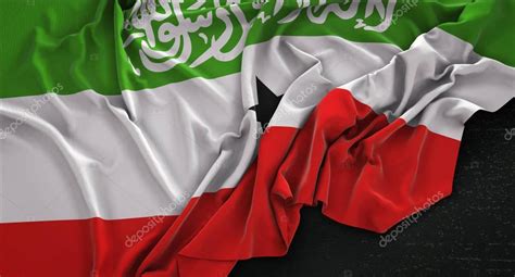 From wikimedia commons, the free media repository. Somaliland Flag Wrinkled On Dark Background 3D Render ...