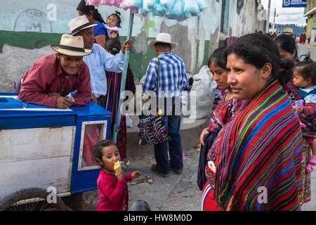 Guatemala Quiche Department Nebaj Ixil Mayan Village Nestled In Stock Photo Alamy