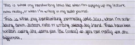 Beautiful Neat Handwriting Styles Neat Handwriting Is Characterized