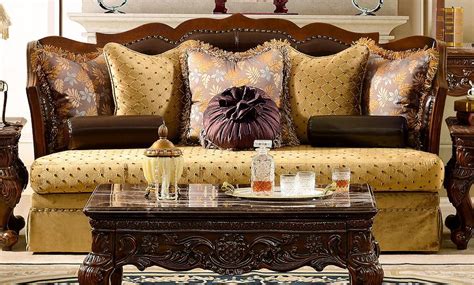 Luxurious Traditional Style Formal Living Room Set Hd 1713