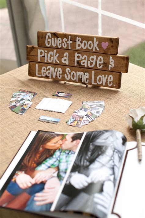 Here's one just for you! 23 Unique Wedding Guest Book Ideas for Your Big Day - Oh Best Day Ever