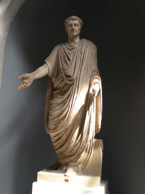 Nerva Full Statue Musei Vaticani Rome Heiligtum Rom Religion