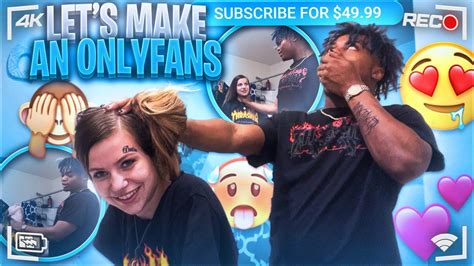 I TOLD IZZY LETS MAKE AN ONLYFANS PRANK Gone Right YouTube