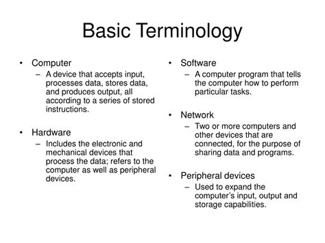 List Of Computer Terms And Definitions Syairdesigns